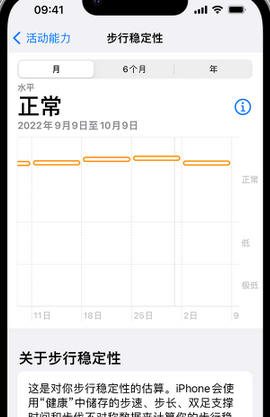 七叉镇iPhone手机维修如何在iPhone开启'步行稳定性通知'