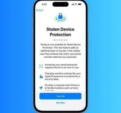 七叉镇苹果授权维修店分享被盗设备保护功能开启方法 